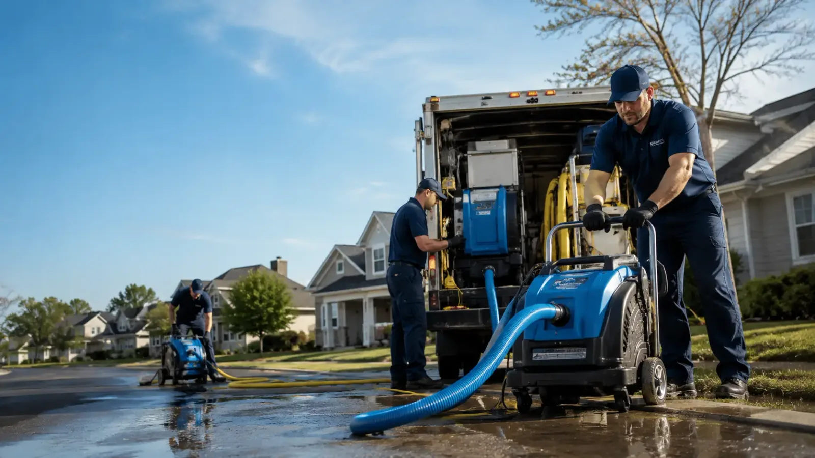 Flood Damage Cleanup in Dahinda, IL